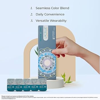 Bausch & Lomb Lacelle Diamond Color Contact Lens - (Aqua) | 0 Bausch & Lomb Lacelle Diamond Color Contact Lens - (Aqua) | 0
